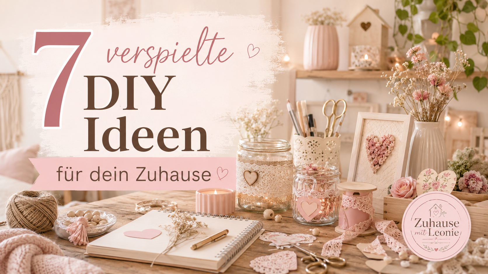 DIY Ideen für Zuhause: 7 verspielte Ideen zum Selbermachen