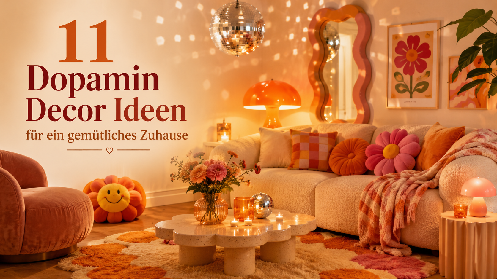 11 Dopamin Decor Ideen für ein gemütliches Zuhause