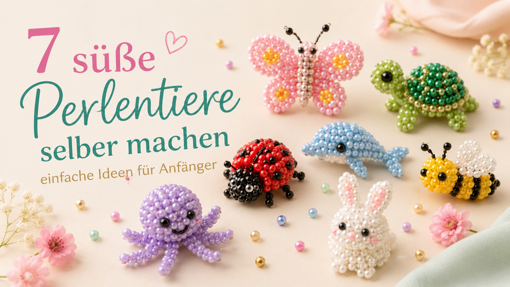 Perlentiere selber machen: 7 süße Ideen