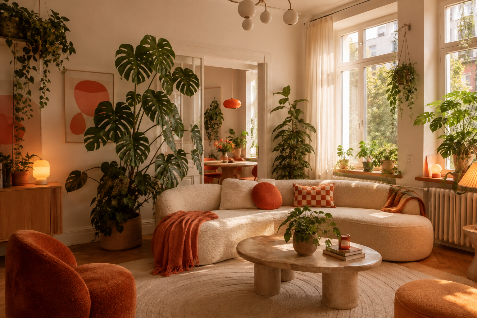 Gemütliches Wohnzimmer