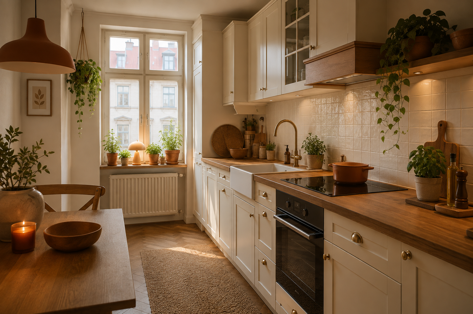 Küchen Makeover: 9 Ideen für mehr Stil, Ordnung & Gemütlichkeit