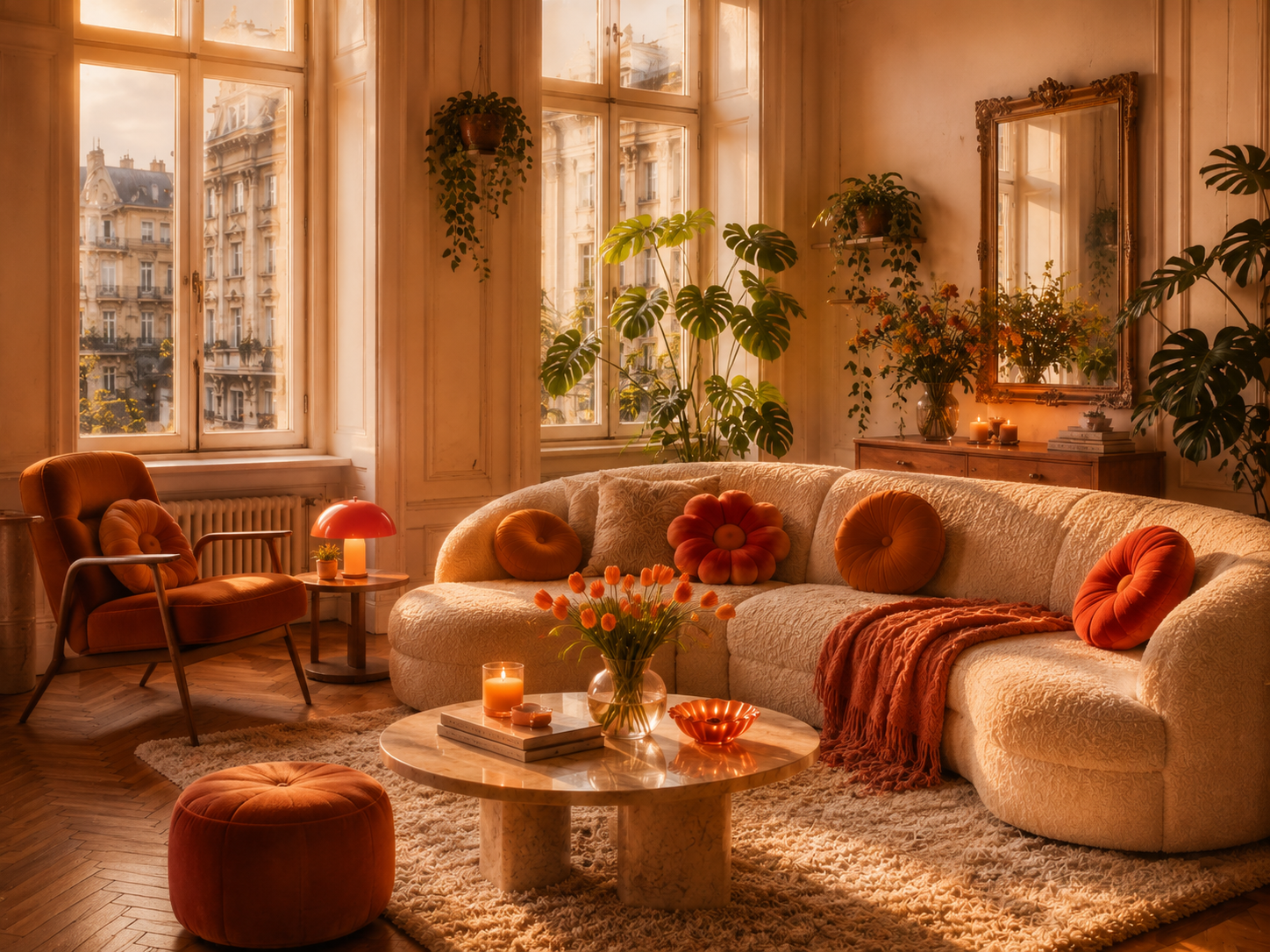Warmer Wohnraum als Inspiration für den Raumplaner
