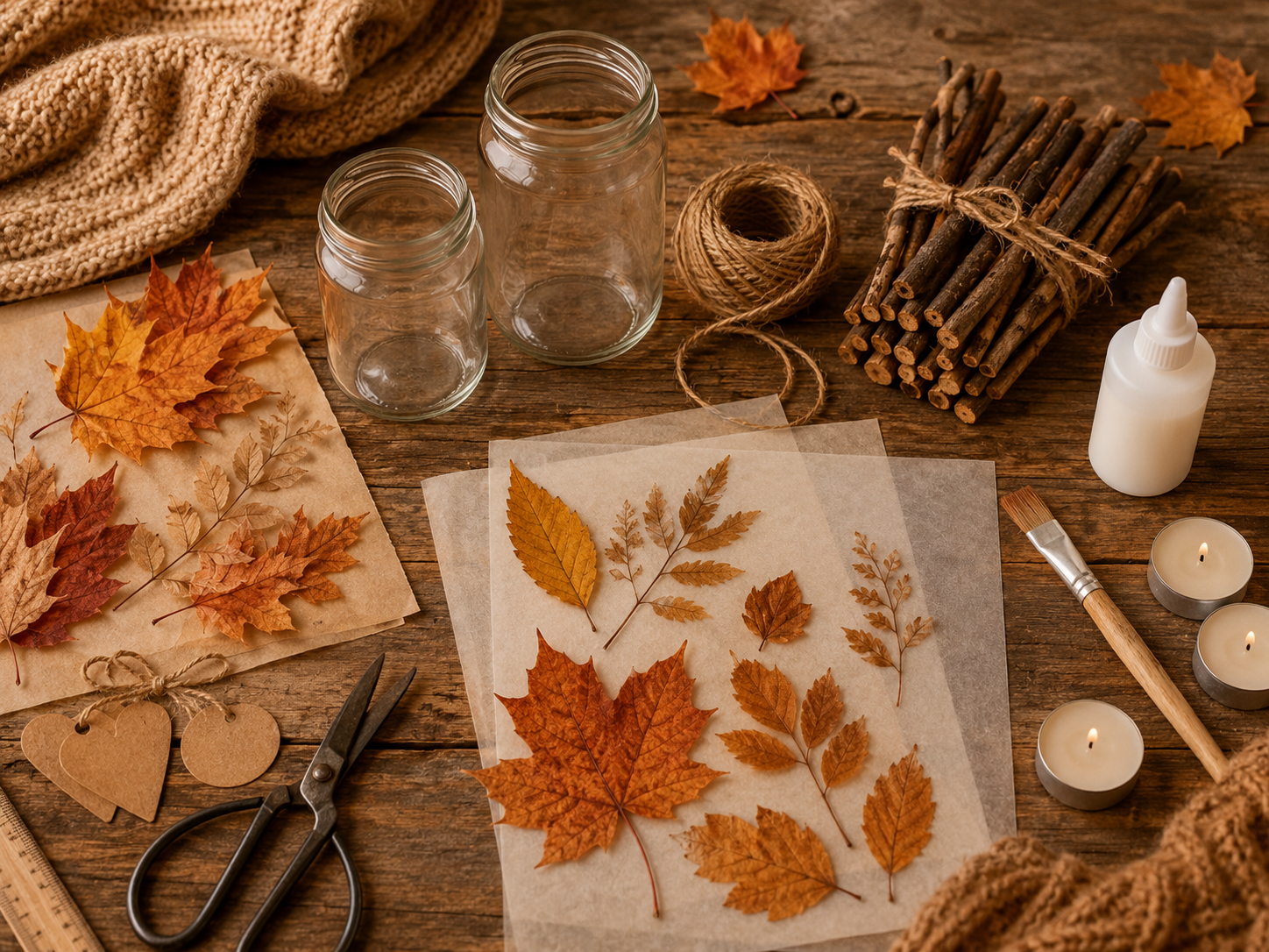 Laternen basteln mit fünf einfachen Ideen für gemütliche Herbstabende